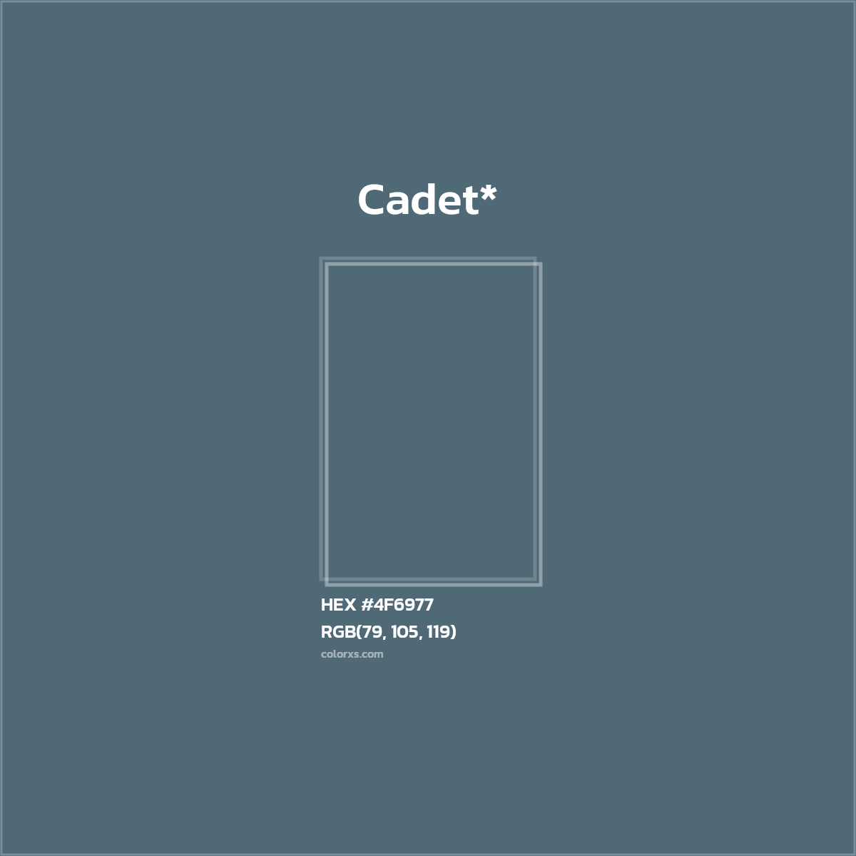 HEX #4F6977 Color Name, Color Code, Palettes, Similar Paints, Images