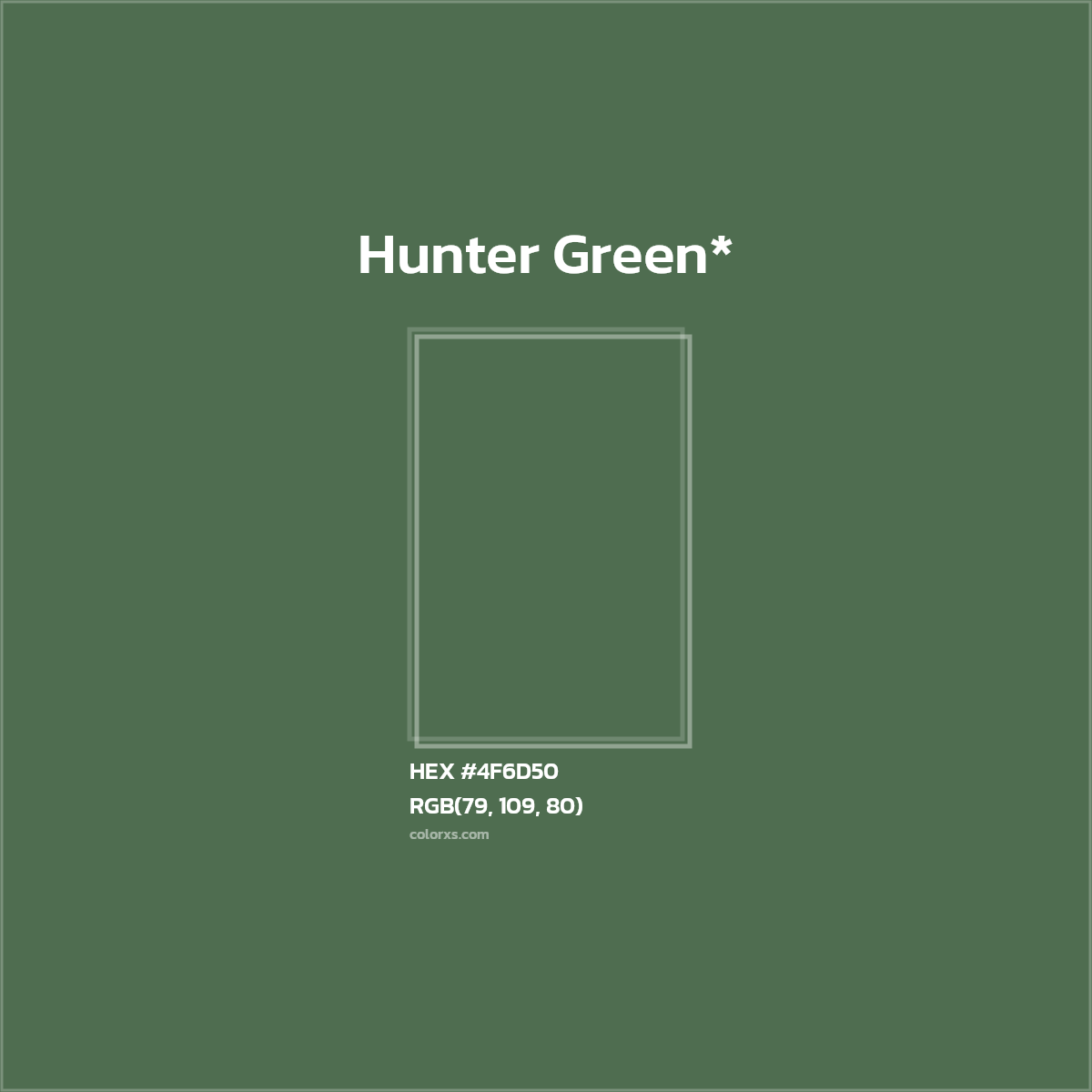 HEX #4F6D50 Color Name, Color Code, Palettes, Similar Paints, Images