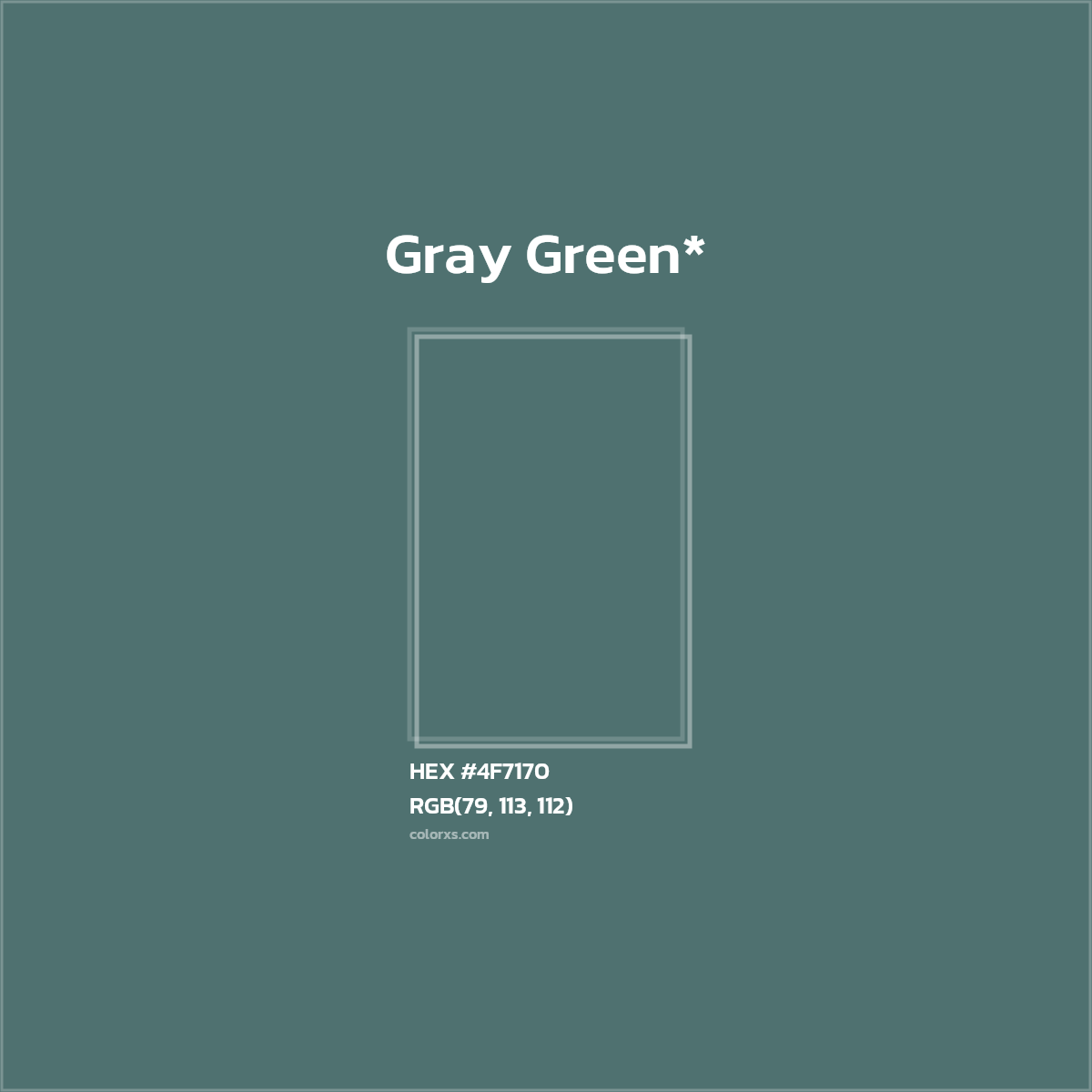 HEX #4F7170 Color Name, Color Code, Palettes, Similar Paints, Images