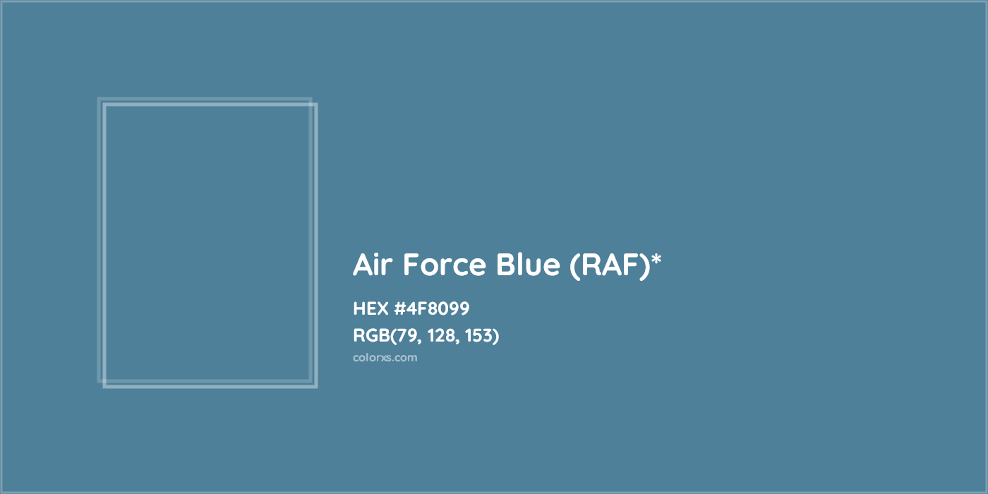 HEX #4F8099 Color Name, Color Code, Palettes, Similar Paints, Images