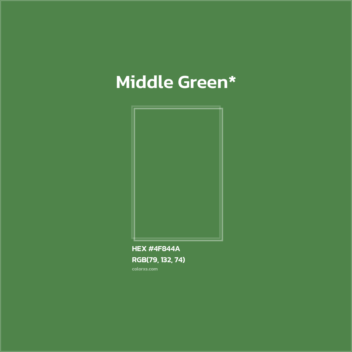 HEX #4F844A Color Name, Color Code, Palettes, Similar Paints, Images