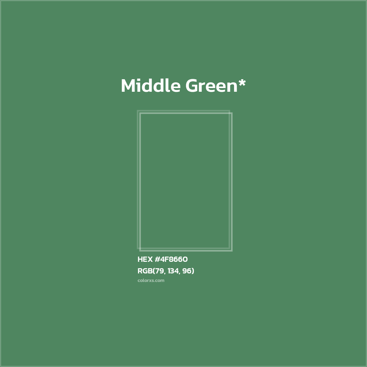 HEX #4F8660 Color Name, Color Code, Palettes, Similar Paints, Images