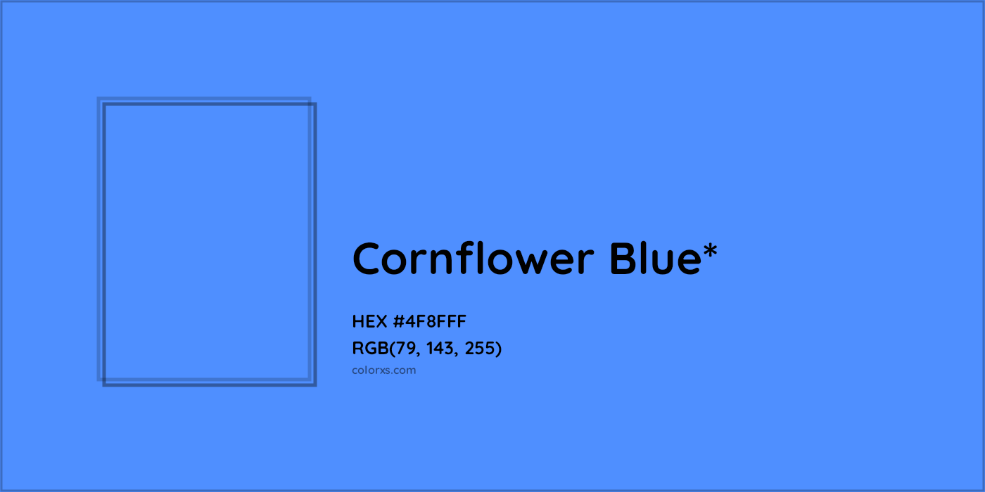 HEX #4F8FFF Color Name, Color Code, Palettes, Similar Paints, Images