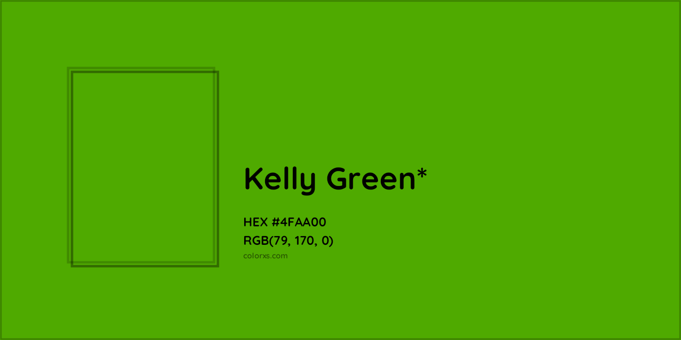 HEX #4FAA00 Color Name, Color Code, Palettes, Similar Paints, Images