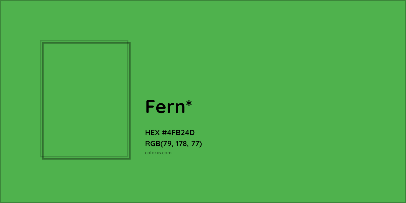 HEX #4FB24D Color Name, Color Code, Palettes, Similar Paints, Images