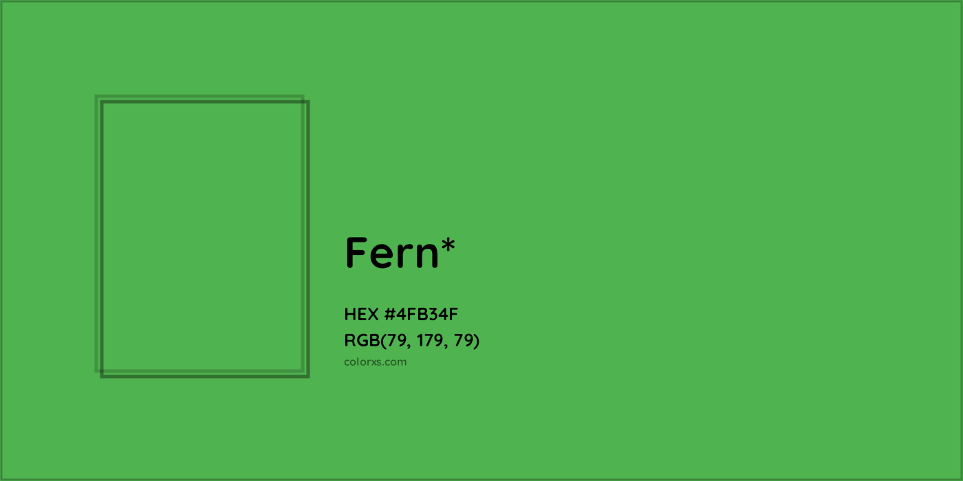HEX #4FB34F Color Name, Color Code, Palettes, Similar Paints, Images