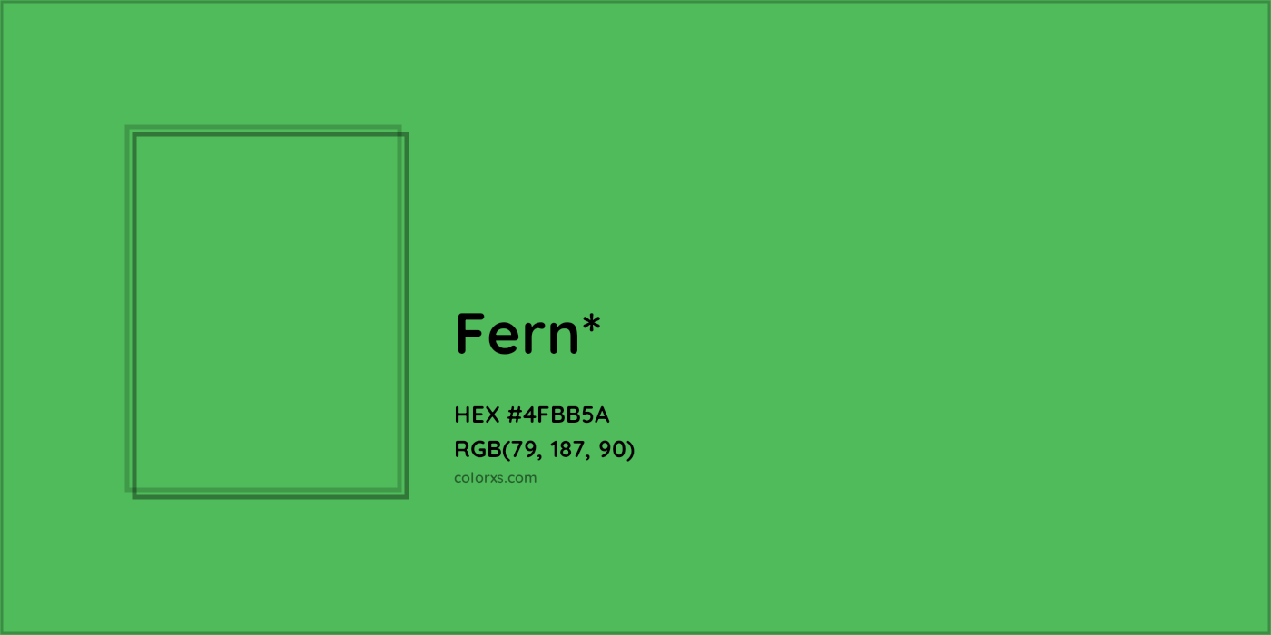 HEX #4FBB5A Color Name, Color Code, Palettes, Similar Paints, Images