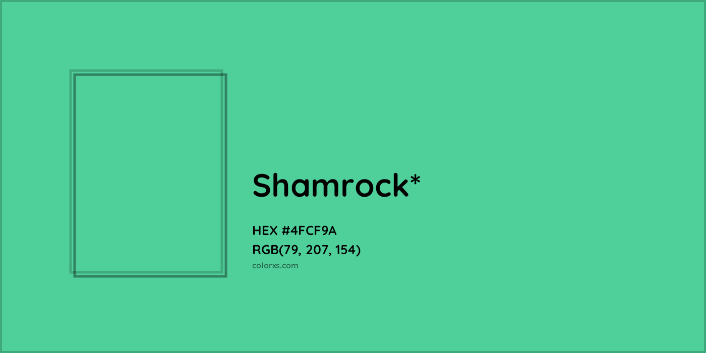 HEX #4FCF9A Color Name, Color Code, Palettes, Similar Paints, Images