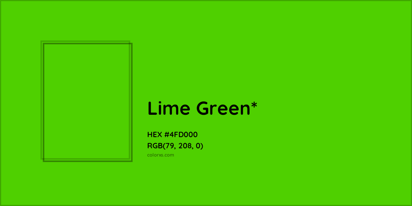 HEX #4FD000 Color Name, Color Code, Palettes, Similar Paints, Images