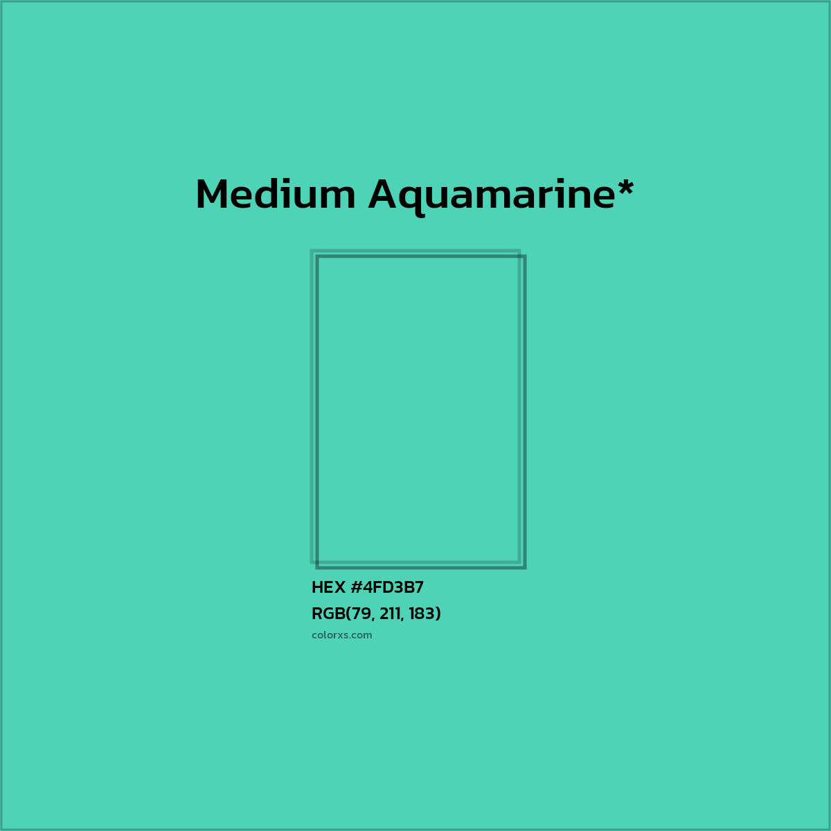 HEX #4FD3B7 Color Name, Color Code, Palettes, Similar Paints, Images