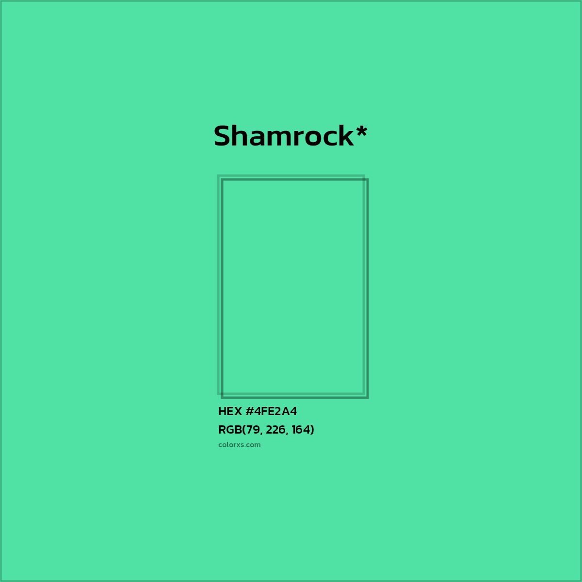 HEX #4FE2A4 Color Name, Color Code, Palettes, Similar Paints, Images