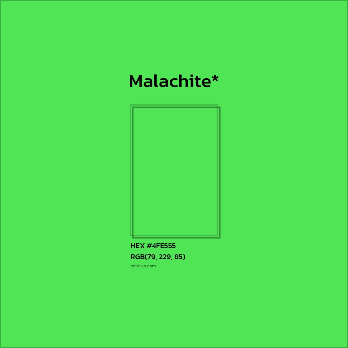 HEX #4FE555 Color Name, Color Code, Palettes, Similar Paints, Images