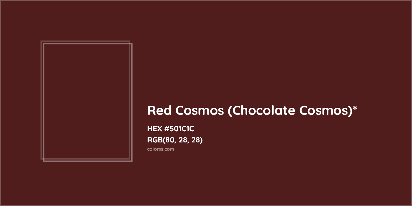 HEX #501C1C Color Name, Color Code, Palettes, Similar Paints, Images