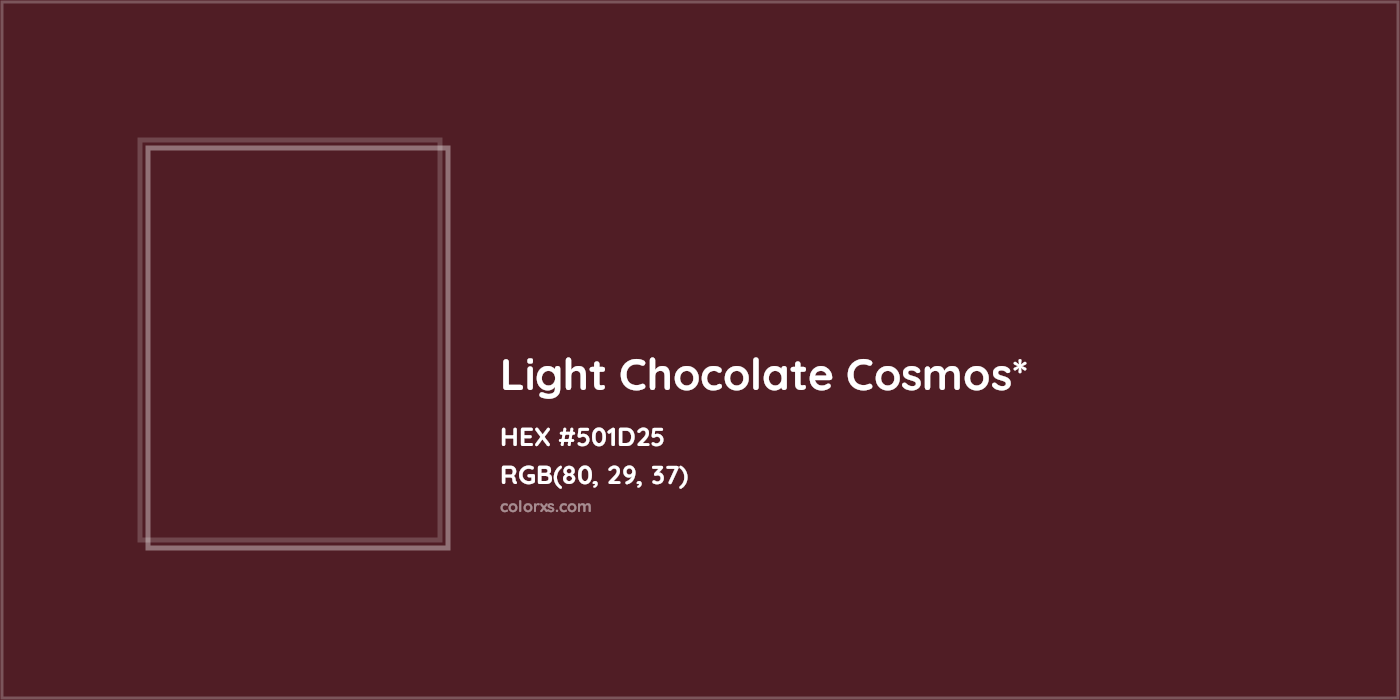 HEX #501D25 Color Name, Color Code, Palettes, Similar Paints, Images