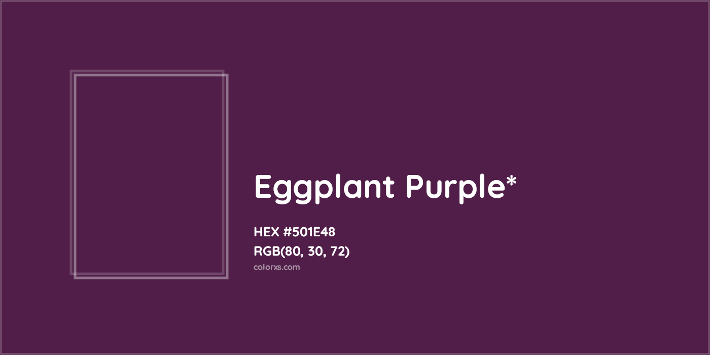 HEX #501E48 Color Name, Color Code, Palettes, Similar Paints, Images