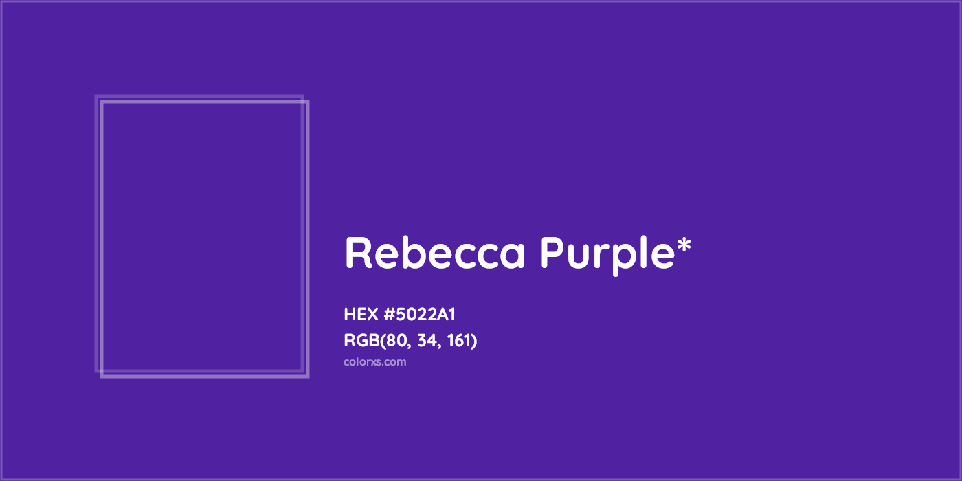 HEX #5022A1 Color Name, Color Code, Palettes, Similar Paints, Images