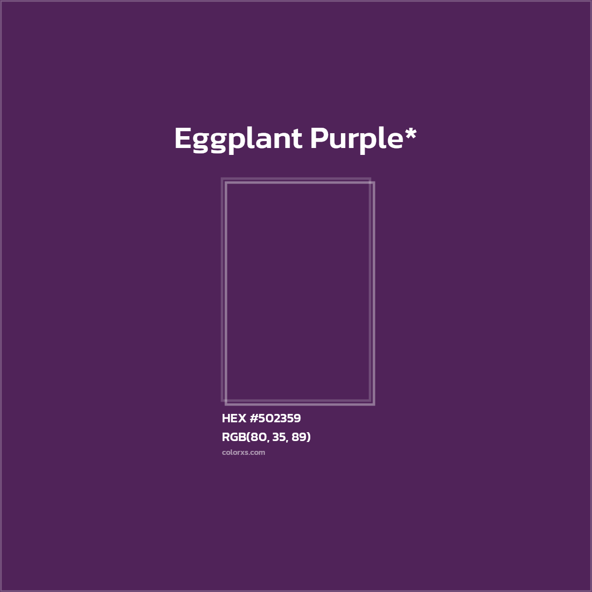 HEX #502359 Color Name, Color Code, Palettes, Similar Paints, Images