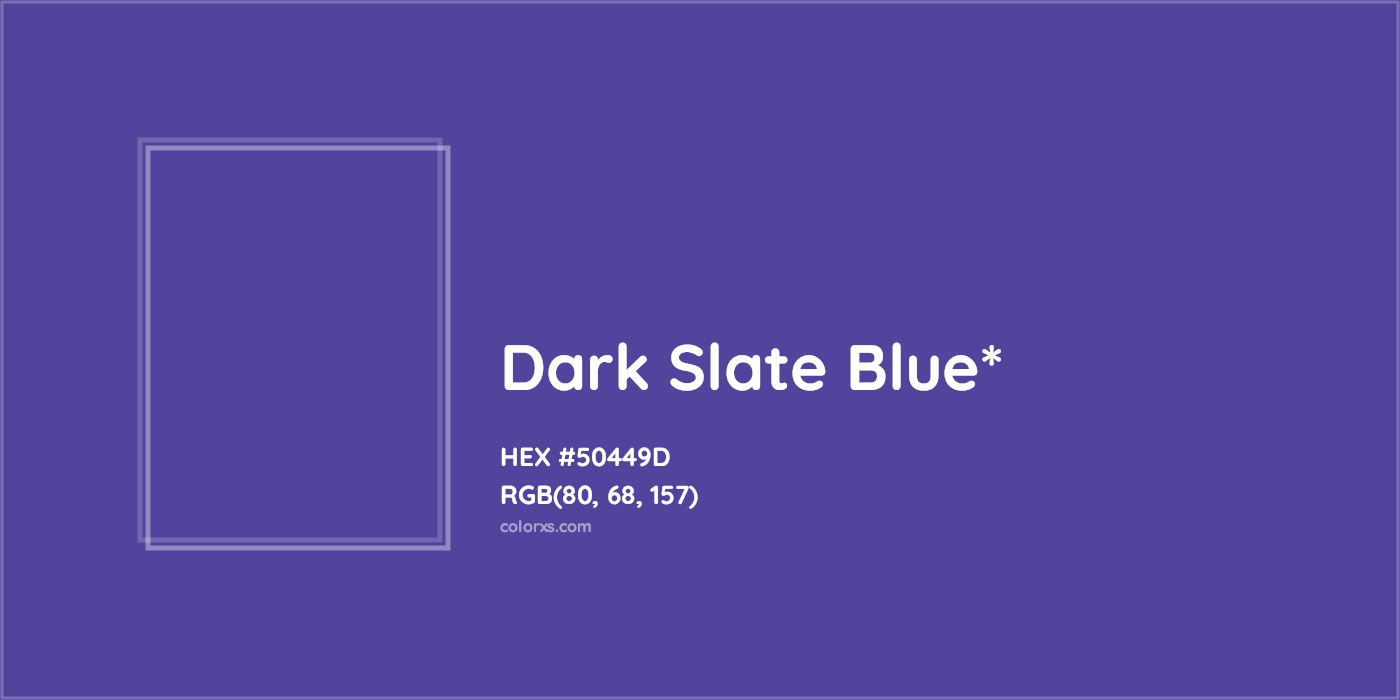 HEX #50449D Color Name, Color Code, Palettes, Similar Paints, Images
