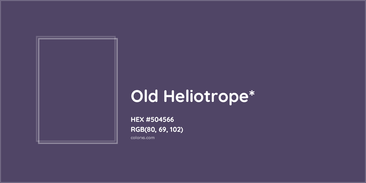 HEX #504566 Color Name, Color Code, Palettes, Similar Paints, Images