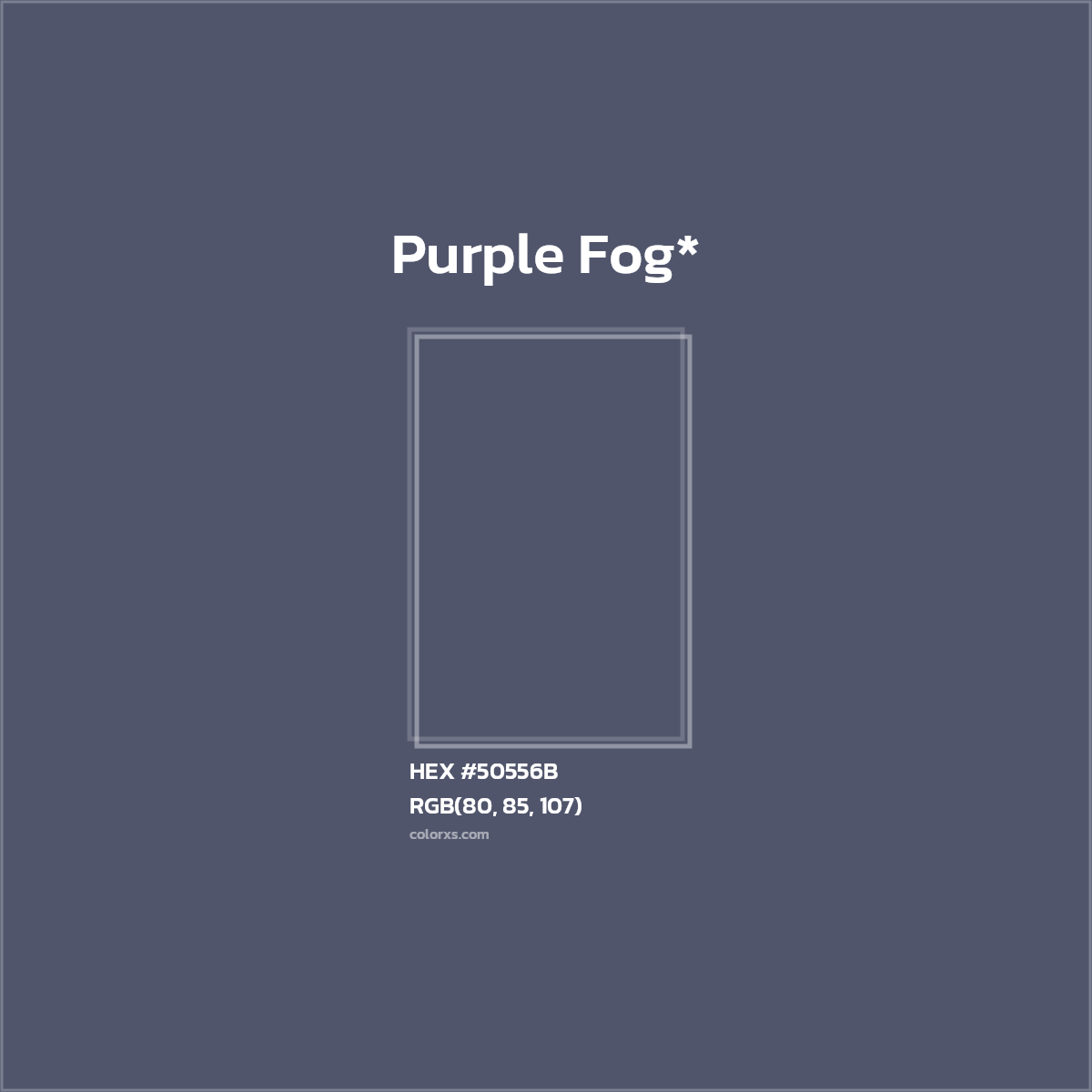 HEX #50556B Color Name, Color Code, Palettes, Similar Paints, Images