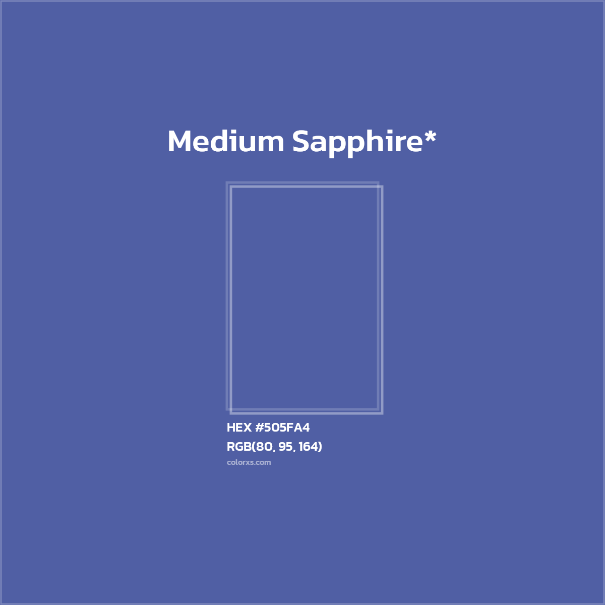 HEX #505FA4 Color Name, Color Code, Palettes, Similar Paints, Images