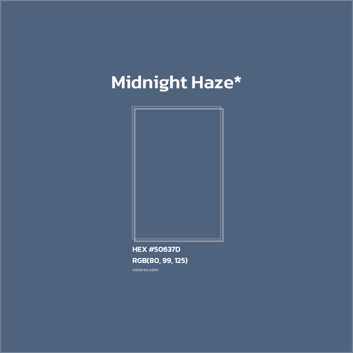 HEX #50637D Color Name, Color Code, Palettes, Similar Paints, Images