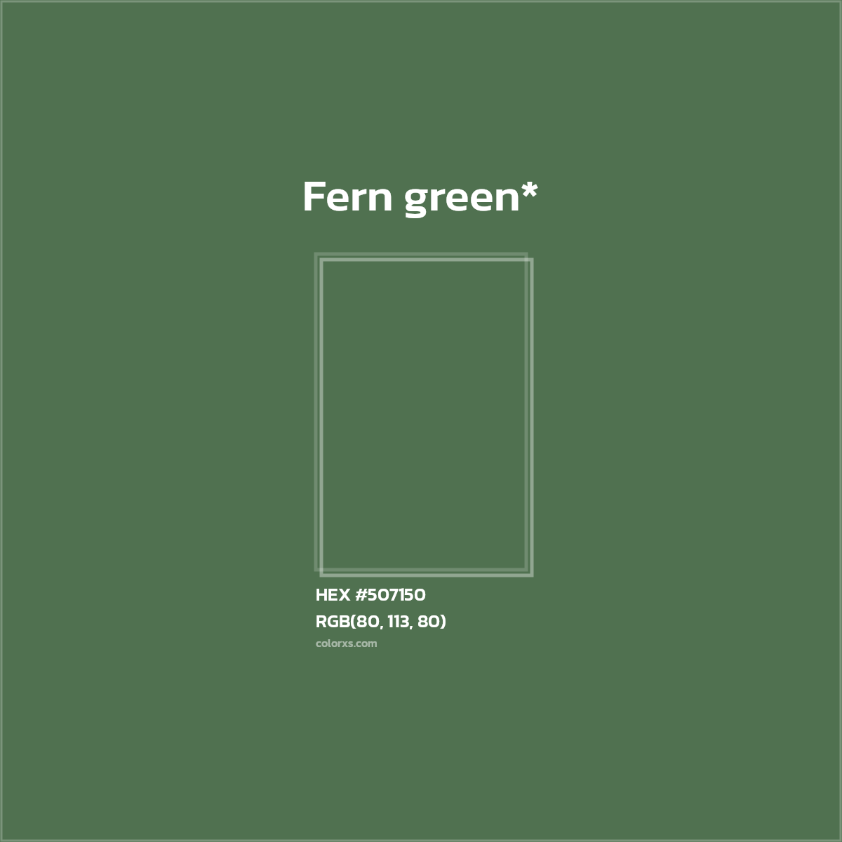 HEX #507150 Color Name, Color Code, Palettes, Similar Paints, Images