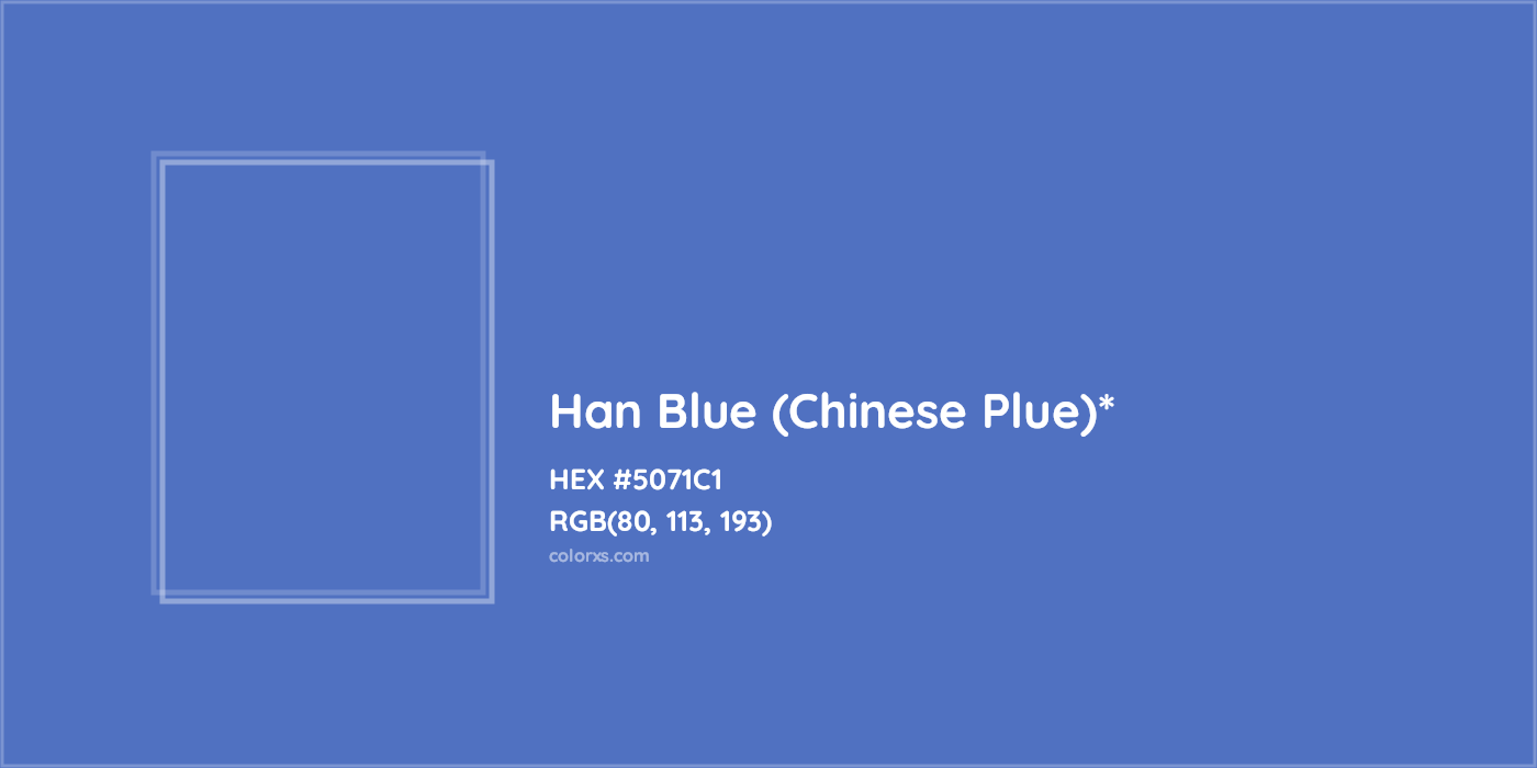 HEX #5071C1 Color Name, Color Code, Palettes, Similar Paints, Images