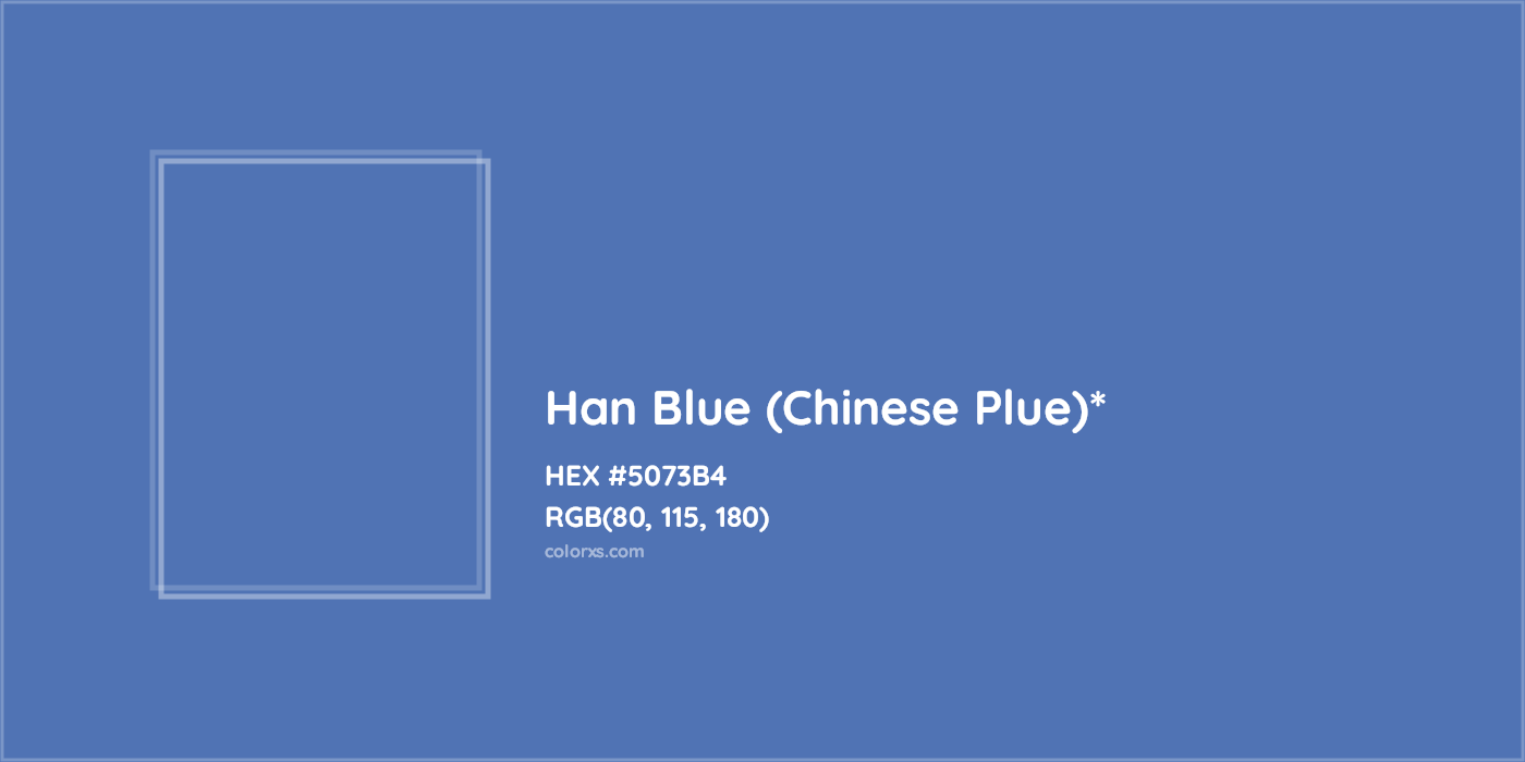 HEX #5073B4 Color Name, Color Code, Palettes, Similar Paints, Images