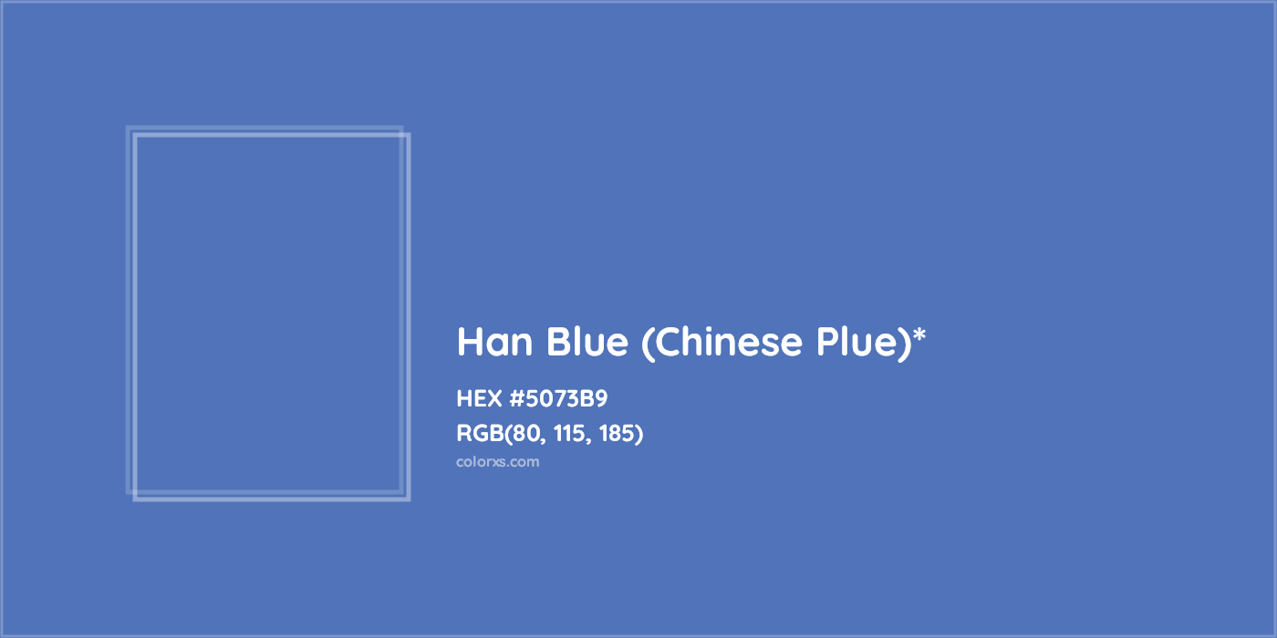 HEX #5073B9 Color Name, Color Code, Palettes, Similar Paints, Images