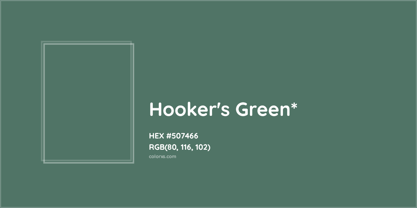 HEX #507466 Color Name, Color Code, Palettes, Similar Paints, Images