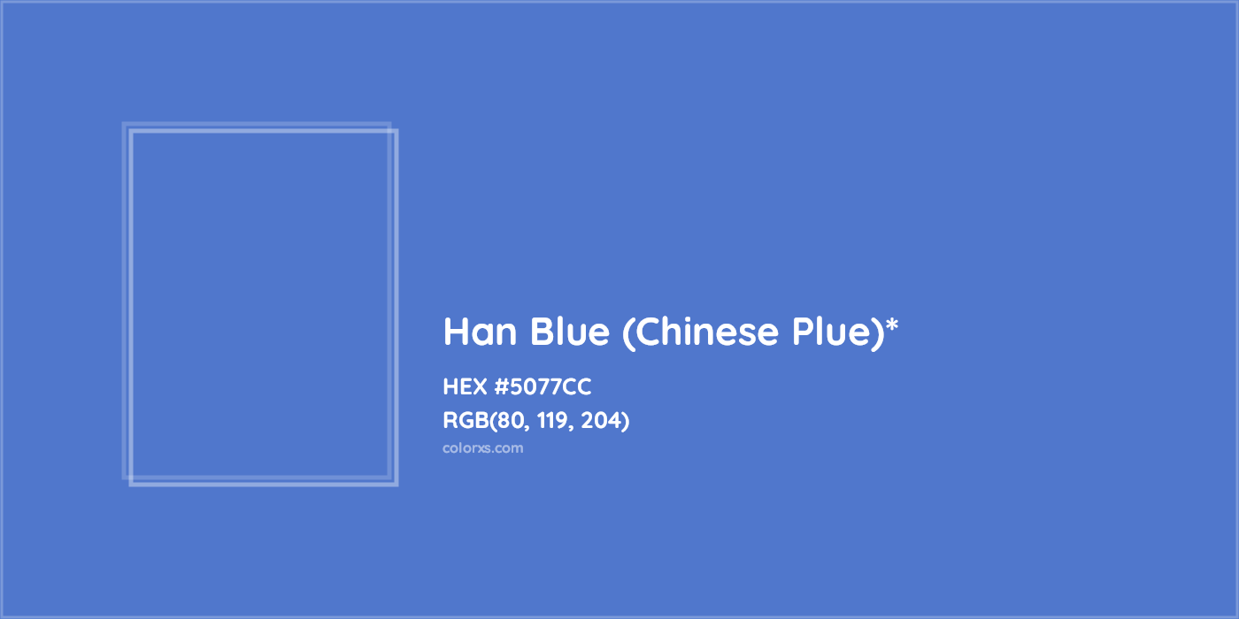 HEX #5077CC Color Name, Color Code, Palettes, Similar Paints, Images
