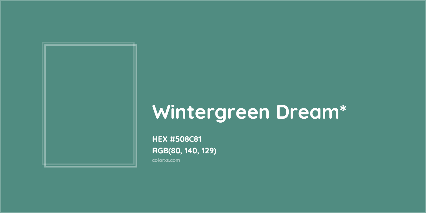 HEX #508C81 Color Name, Color Code, Palettes, Similar Paints, Images