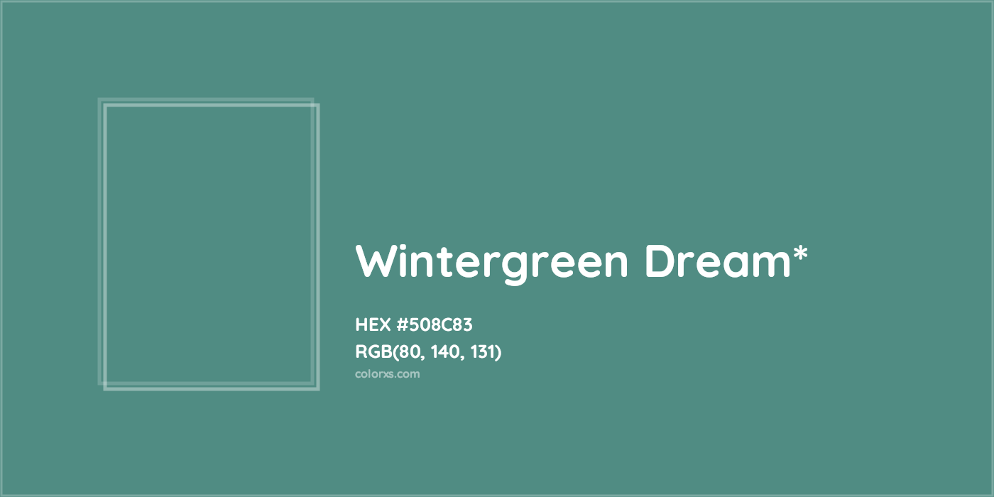 HEX #508C83 Color Name, Color Code, Palettes, Similar Paints, Images