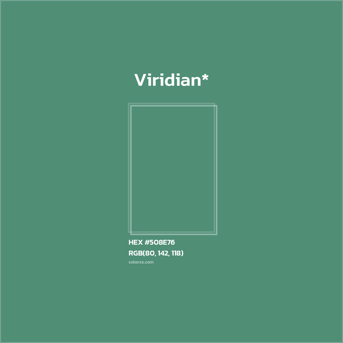 HEX #508E76 Color Name, Color Code, Palettes, Similar Paints, Images