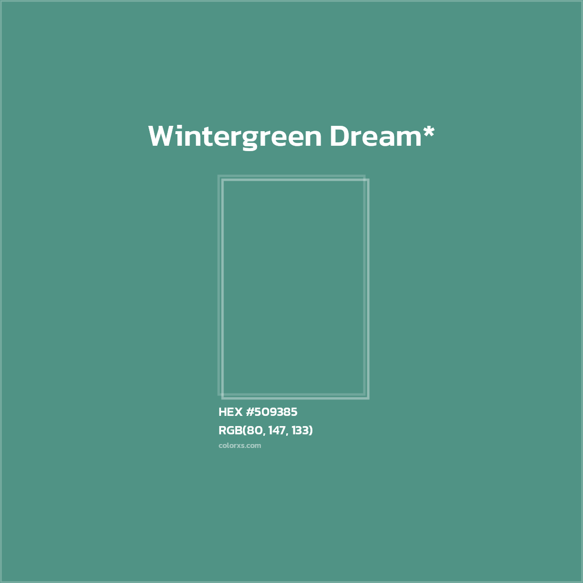 HEX #509385 Color Name, Color Code, Palettes, Similar Paints, Images