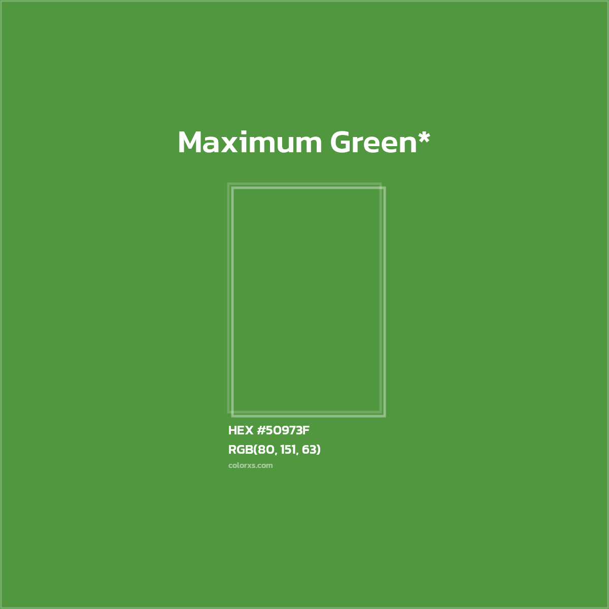 HEX #50973F Color Name, Color Code, Palettes, Similar Paints, Images