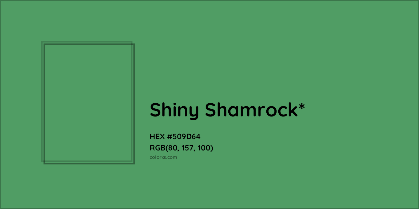 HEX #509D64 Color Name, Color Code, Palettes, Similar Paints, Images