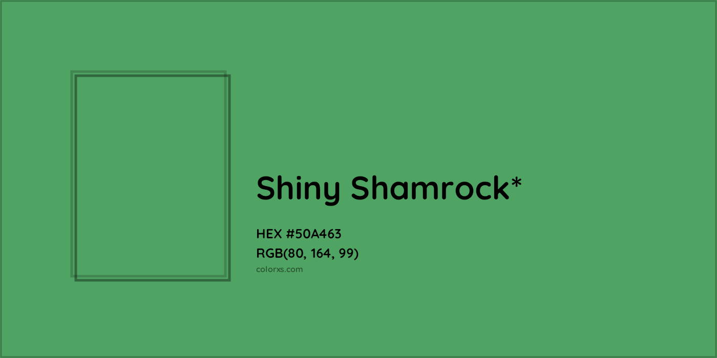 HEX #50A463 Color Name, Color Code, Palettes, Similar Paints, Images