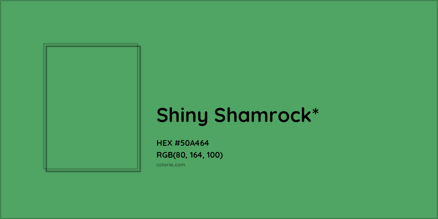 HEX #50A464 Color Name, Color Code, Palettes, Similar Paints, Images