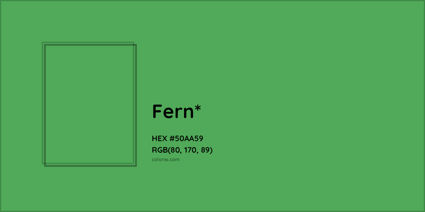 HEX #50AA59 Color Name, Color Code, Palettes, Similar Paints, Images