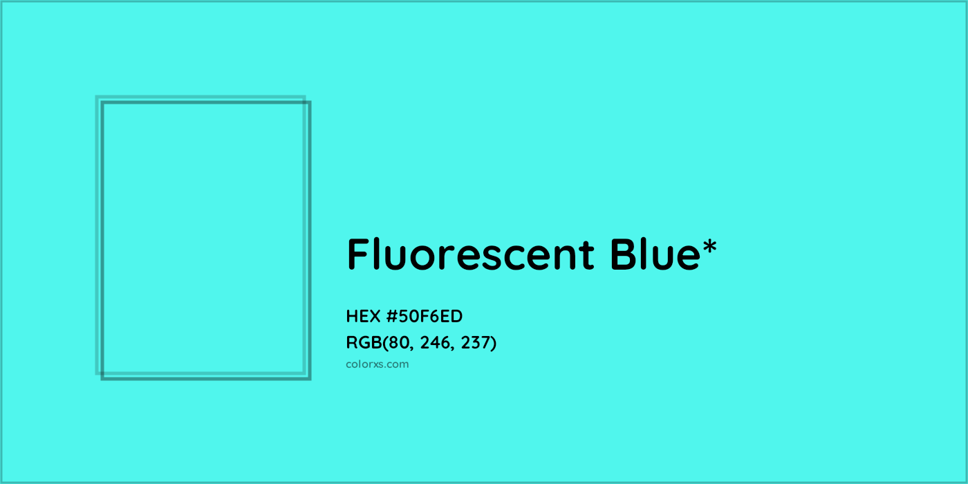 HEX #50F6ED Color Name, Color Code, Palettes, Similar Paints, Images