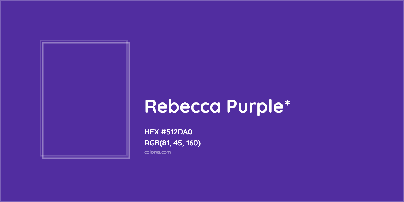 HEX #512DA0 Color Name, Color Code, Palettes, Similar Paints, Images