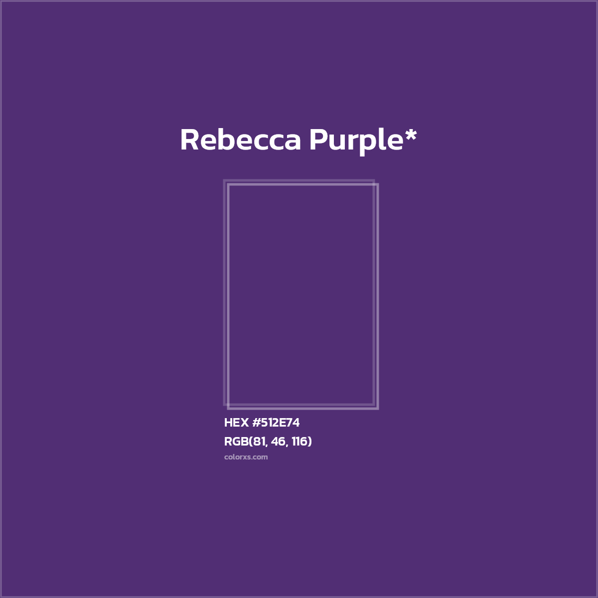 HEX #512E74 Color Name, Color Code, Palettes, Similar Paints, Images