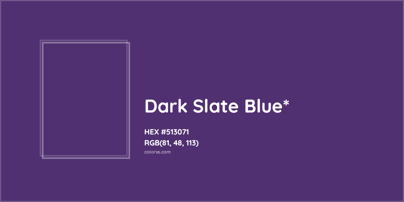 HEX #513071 Color Name, Color Code, Palettes, Similar Paints, Images