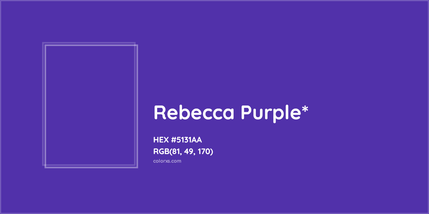 HEX #5131AA Color Name, Color Code, Palettes, Similar Paints, Images