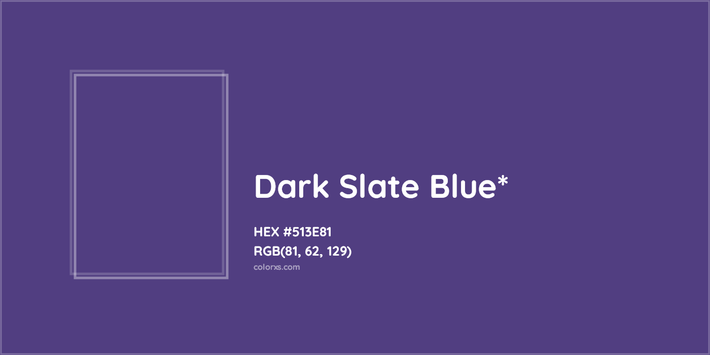 HEX #513E81 Color Name, Color Code, Palettes, Similar Paints, Images
