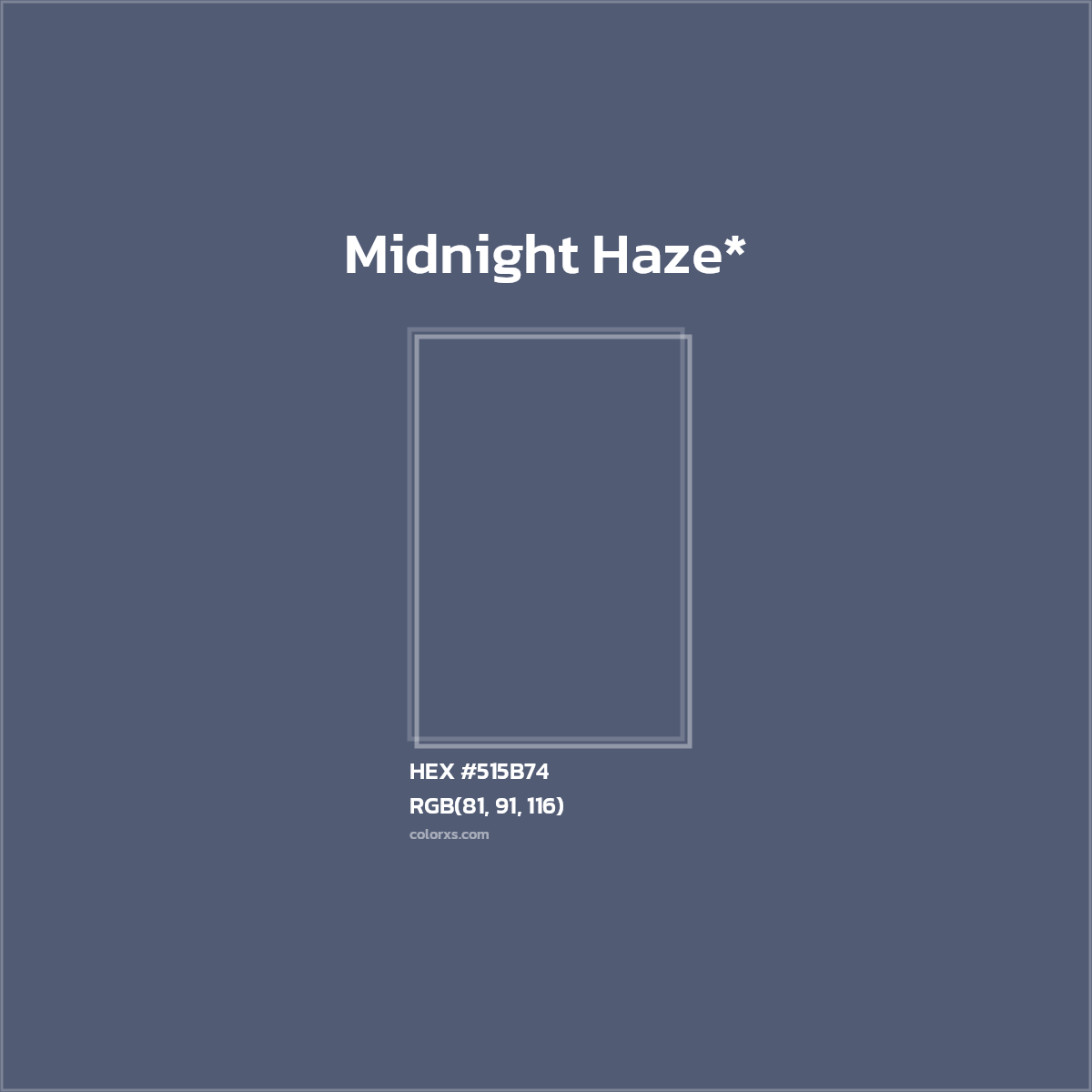 HEX #515B74 Color Name, Color Code, Palettes, Similar Paints, Images