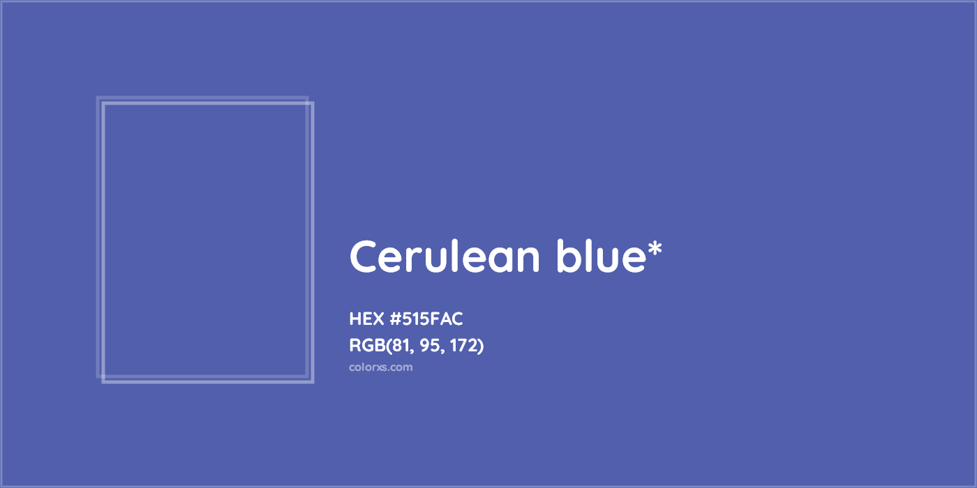 HEX #515FAC Color Name, Color Code, Palettes, Similar Paints, Images
