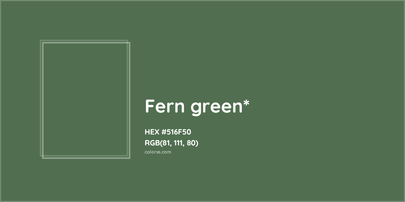 HEX #516F50 Color Name, Color Code, Palettes, Similar Paints, Images